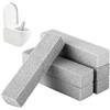 IMALPQPP 6 Pezzi Pomice Extra Forte - Cleaning Block WC, Blocco Pulente per WC Ceramica Bianca, Strumento Pulizia Bagno e Grill, Pietra Pomice per Piedi