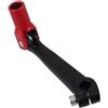 JlbVcx Moto 10mm CNC Pieghevole In Alluminio Leva Del Cambio Leva Del Cambio for Ka T2 T4 T4L ATV Dirt Bike Pit Bikes(Red Black)