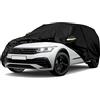 Opaltool Copertura Auto per VW Troc Active 2017-2022 | con Cerniera Porta Laterale, Impermeabile, Sole Pioggia Polvere UV Protezione da Tutte le Intemperie