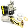 MotoCapuano KIT COMPLETO PINASCO CARBURATORE SHBC 19.19 PER VESPA PK 50 S COLLETTORE 2 FORI