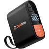 Optiline 91961 Aircore, Mini compressore Elettrico Portatile Compatibile con Auto, Moto, Bici, palloni
