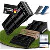 WERKTHOR Auffahrkeile Wohnmobil - [2er Set] stabile Auffahrkeile für Wohnwagen & Camper | Keile Wohnmobil für sicheres Nivellieren [<3t] - Robustes Design für jeden Untergrund