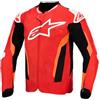 Alpinestars T-GP Air Giacca tessile da motocicletta perforata, rosso/nero, M