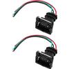 The Lord of the Tools 2 Pezzi 3 Pin Precablato JPT Junior Power Timer Connettore Parte Di Ricambio 282191-1 Compatibile Con AMP TYCO Lunghezza Cavo 12 Cm