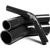 ENKATEC STRONG CONNECTIONS - CLEAR SOLUT ENKATEC® Tubo in silicone a 45°, tubo per aria di carica, tubo per radiatore ID 13-114 mm, dimensioni a scelta, colore: nero, diametro interno: 45 mm