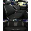 MFTGRS Coprisedili Auto Cuscino Sedile 5 Posti Per MG ZS GT HS RX5 MG5 MG6 (NERO)