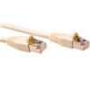 ACT Cavo patch ACT Ivory da 2 metri SF/UTP CAT5E snagless con connettori RJ45