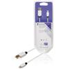 König KNM39300W10 Sync And Charge Kabel 8-pins Lightning Male - Usb 2.0 A Male 1,00 M Wit