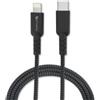 4smarts Cavo da USB Type-C a Lightning RAPIDCord PD 1m, nero *Mfi