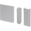 EMUCA Battiscopa per Mobili Cucina 4,7m H10 cm con Giunti in Plastica Emuca Anodizzato Satinato