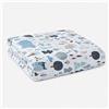 nivion Coperta ponderata per bambini in cotone al 100%, collezione "Foresta" - 2,5 kg / 90 x 120 cm - Coperta ponderata