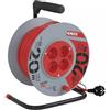 Emos Cavo di prolunga, 20 m / 230V, bobina, 4 prese