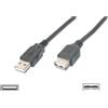 Nilox MGAK7012AL cavo USB USB 2.0 1,8 m USB A Nero