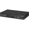 Dahua technology access dh-as4300-8gt2gf switch gestito l2/l2+ gigabit ethernet (10/100/1000) nero