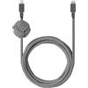 Native Union Cavo Native Union Night - USB-C - Lightning, 3 m (Zebra)