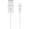 Goobay 50 cavi Goobay 72909 Lightning USB per ricarica e sincronizzazione, 3 m, bianchi - Cavi MFi per Apple iPhone/iPad