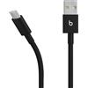 CARUNO Cavo intrecciato Beats USB-A / USB-C (1,5 m) - nero (2k)