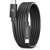 ORICO Cavo Orico USB4 Thunderbolt5 80Gbps 240W USB-C a USB-C 1.5 m - Nero