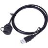OEM Cavo USB 3.0 impermeabile con connettore maschio A-femmina A, filo metallico, modulo USB, cavo interno per telefoni cellulari, auto digitali, disco rigido