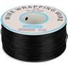 OEM Cavo di diametro 0,25 mm - Flessibile e isolante - Colore nero - Filo di rame per elettronica - Adatto per applicazioni su breadboard