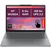 Lenovo Laptop Chromebook LENOVO 14M8911 | Chrome OS - Schermo da 14 pollici WUXGA touch screen - Processore MTK 540 - RAM 8 GB - Memoria interna 128 GB - Tastiera AZERTY