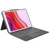 LOGITECH Custodia per tastiera - Logitech - Combo Touch - AZERTY - Compatibile con iPad 9ª generazione, 8ª generazione e 7ª generazione