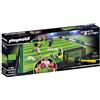 PLAYMOBIL 71120 Stadio di calcio, My Life Sport & azione, con meccanismo di tiro e 2 porte per giocare, 63 pezzi, dai 4 anni