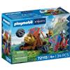 PLAYMOBIL 72115 Cannone dei cavalieri del Leone, linea "Avventure dei Cavalieri", 34 pezzi, adatto dai 4 anni in su