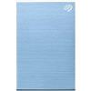 SEAGATE - Disco rigido esterno One Touch PW, capacità 4TB, colore blu chiaro