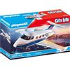 Playmobil Giochi di costruzione - PLAYMOBIL - JET PRIVATO 70533 - Bianco e blu - Adatto dai 4 anni - Plastica
