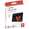 Verbatim SSD interni - VERBATIM - VI550 S3 - SATA III - 512 GB - 2,5 pollici