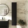 Parama Colonna bagno sospesa 140x30cm nero opaco apertura push&pull reversibile | Hexa