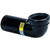 Geberit - Gomito di scarico 90 ° Geberit PE per WC sospeso, con estensione: D 90 mm D1 = 90 mm, 366.925.16.1)