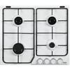 Delonghi De'Longhi FFB 46 ASV piano cottura Bianco Da incasso 60 cm Gas 4 Fornello(i)"