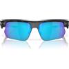 Oakley Occhiali da Sole OO9400 940005 Bisphaera Grigio Opaco Camo/Prizm Sapphire Unisex Polarizzati 68/6/136