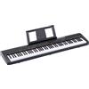 Amazon Basics Pianoforte Digitale Portatile con 88 Tasti Semipesati, Pedale di Sustain, 2 Altoparlanti, 140 Timbri, 200 Ritmi, 16 Canzoni Demo, Metronomo, Modalità Lezione - Nero