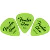 Fender 351 Plettri Chitarra Glow in the Dark Mix Thin/Medium/Heavy 12x | 12 plettri luminosi assortiti, Thin/Medium/Heavy, chitarra elettrica & acustica, brillano al buio, per principianti & pro