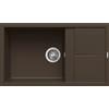 Elleci Lavello Elleci Incasso 1 vasca 86x50 Unico 410 Granitek Espresso LGU41078