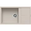 Elleci Lavello Elleci Incasso 1 vasca 86x50 Unico 410 Granitek Bianco Soft LGU41039