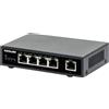 INTELLINET Rete - Ethernet Switch Gigabit Poe+ 5 Porte