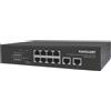 INTELLINET Rete - Switch Ethernet Gigabit 8 Porte Poe+ Con 2 Porte Rj45 Gigabit Uplink