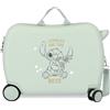 Disney Joumma Disney Stitch Valigia per bambini verde 50 x 38 x 20 cm Rigido 1,8 kg Chiusura a combinazione laterale ABS 1,8 kg 38 L Bagaglio a mano, Verde, Taglia unica, Valigia per bambini
