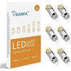 I-SHUNFA G4 lampadine a LED,0,6W,12V,70LM G4 lampadina a LED, bianco caldo 3000K sostituzione 6-10W lampadine alogene, G4 Led Pin Base lampada non dimmerabile, LED Mini lampadina, 6pcs Pack