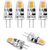 I-SHUNFA G4 Lampadine a LED,1.2W 12V 100LM,Bianco Caldo 3000K,6pcs Pack