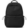 Sikweny Zaino Scuola Unisex Nylon Backpack con Scomparto, Leggero Spazioso Nero | Impermeabile Elegante per Ragazzi e Ragazze, Zaino Ragazza Ragazzo Pratico per Viaggi e Uso Quotidiano