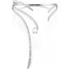 SWAROVSKI COLLANA VIENNA, TAGLIO MISTO, PLACCATO RODIO M - 33 CM