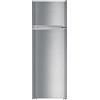 LIEBHERR CTele 2931 001 26, Capacità netta totale 271 l, Rumorosità: 37 dB(A), 4 ripiani, Dimensioni: L 55 cm A 157,1 P 63 cm, Silver, Classe E