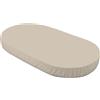 Waldin Lenzuolo con Angoli per Letto Ovale 124x73 cm - Dark Beige