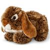 Uni-Toys - Coniglio Ariete, sdraiato (marrone) - 18 cm (lunghezza) - Coniglio di peluche, coniglio - Peluche