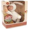 Grandi Giochi - ANNE GEDDES Coniglietto bianco 23 cm - ANN13000